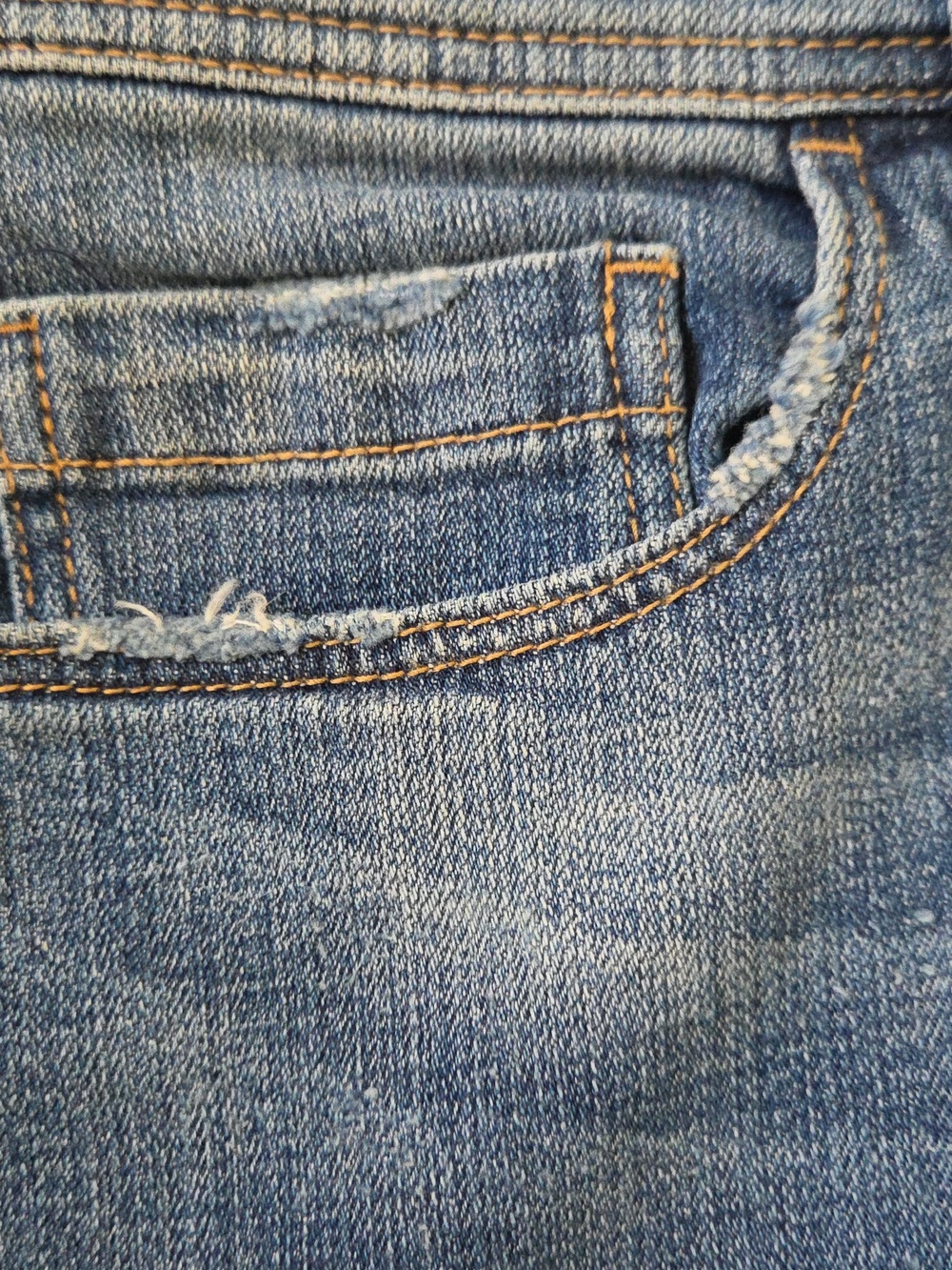 Anthropologie Pilcro Hyphen Patchwork Relaxed Jeans  Size 30 - Picture 10 of 12